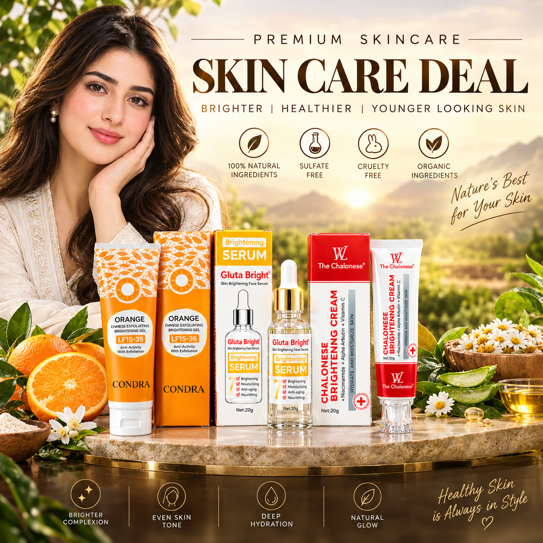 Full Skin Care Deal || Bundle of 3 Products