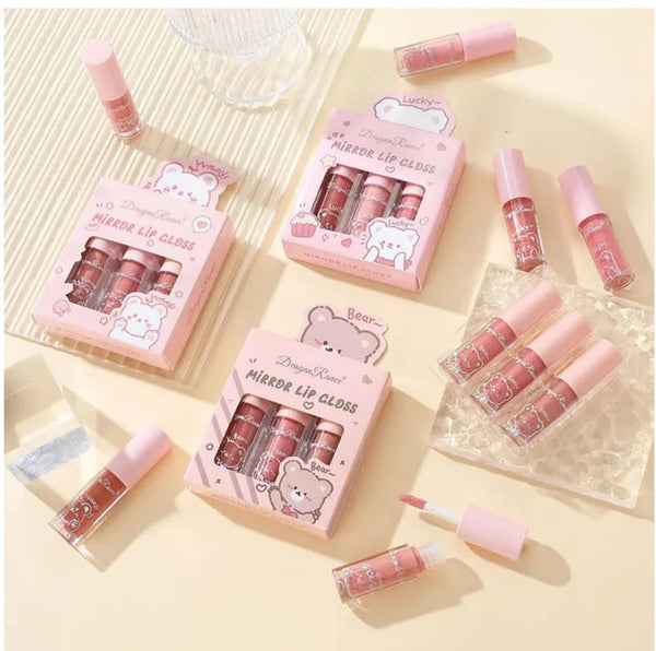 Dragon Ranee Lipgloss 3 in 1 Set