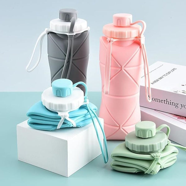 Silicon Foldable Bottle 600ml