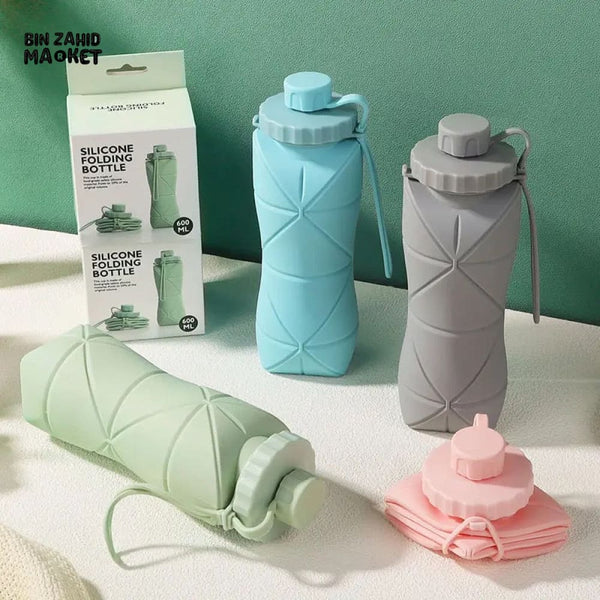 Silicon Foldable Bottle 600ml