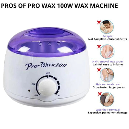 Original Hot Wax Heater Of Best High-Quality Guaranteed Warmer Machine Pro Wax 100 Wax Machine For Hair Removal
Regular