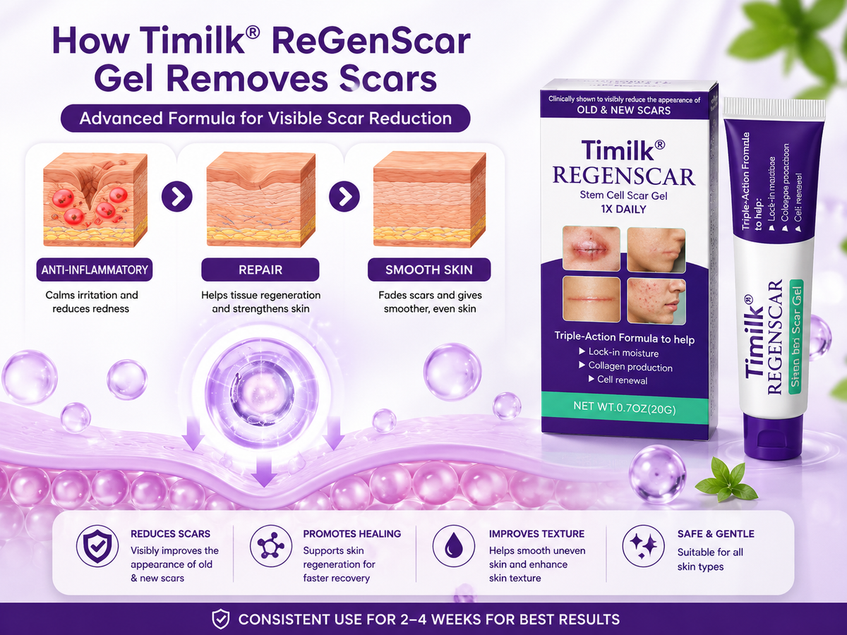 Timilk ReGenScar Stem Cell Scar Gel – Scar Removal & Skin Repair Gel (20g)